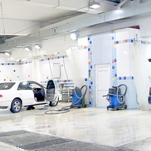 Система вентиляции автомойки