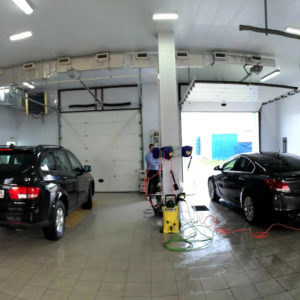 Воздухообмен автомойки